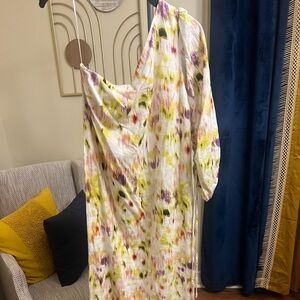 NWOT Future Collective One shoulder Dress Sz S